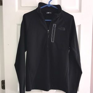 North face 1/2 zip pull over canyon lands